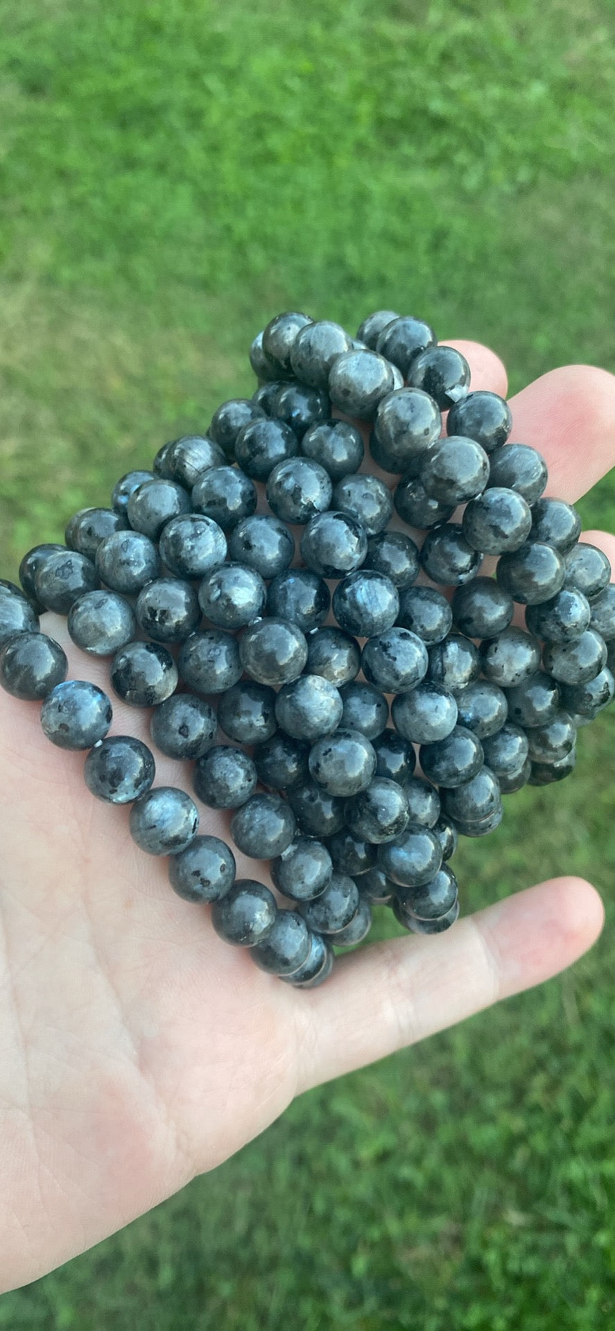 Larvakite Bracelet