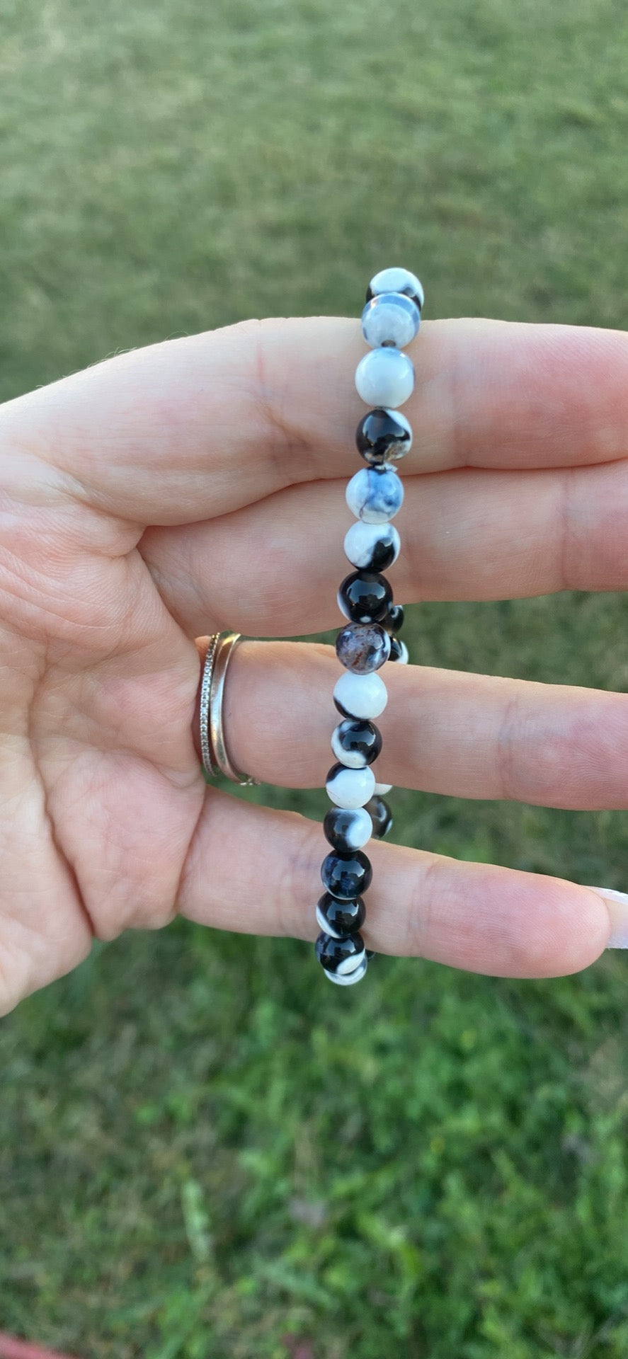 Orca Agate Bracelet